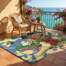 Dragon ball carpet
