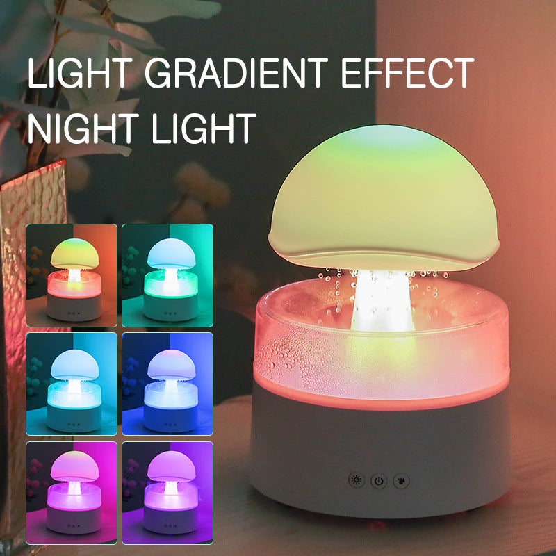 The RainyShroom, soothing rain sound diffuser